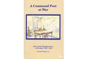 A command post at war